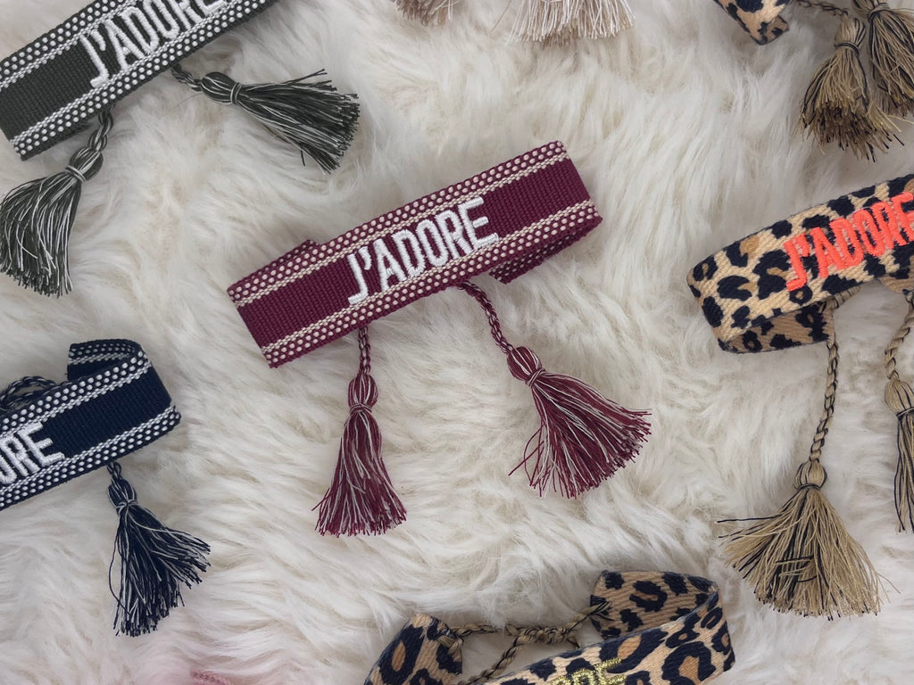 Nos Bracelets "J'adore"
