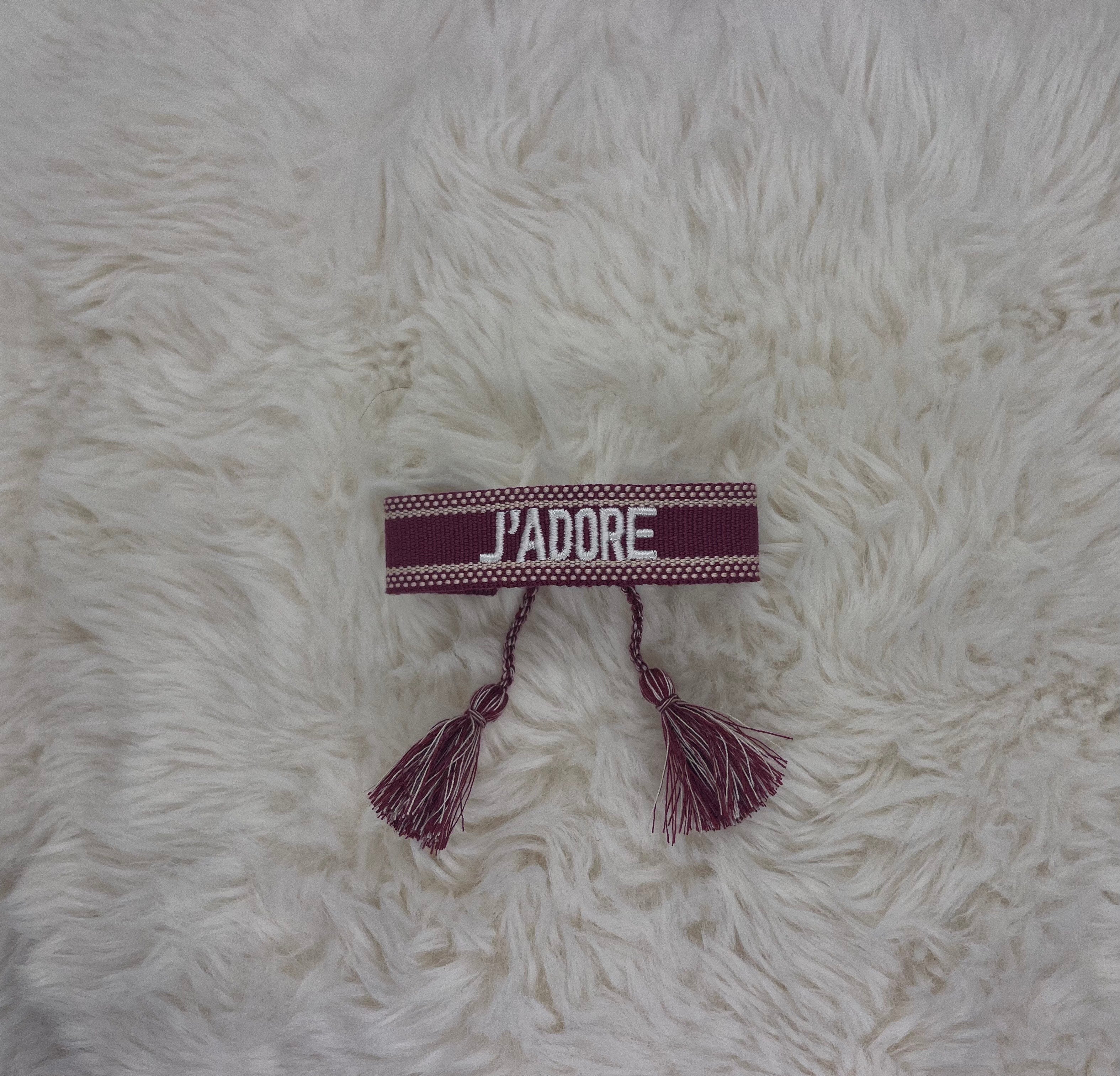 Nos Bracelets "J'adore"