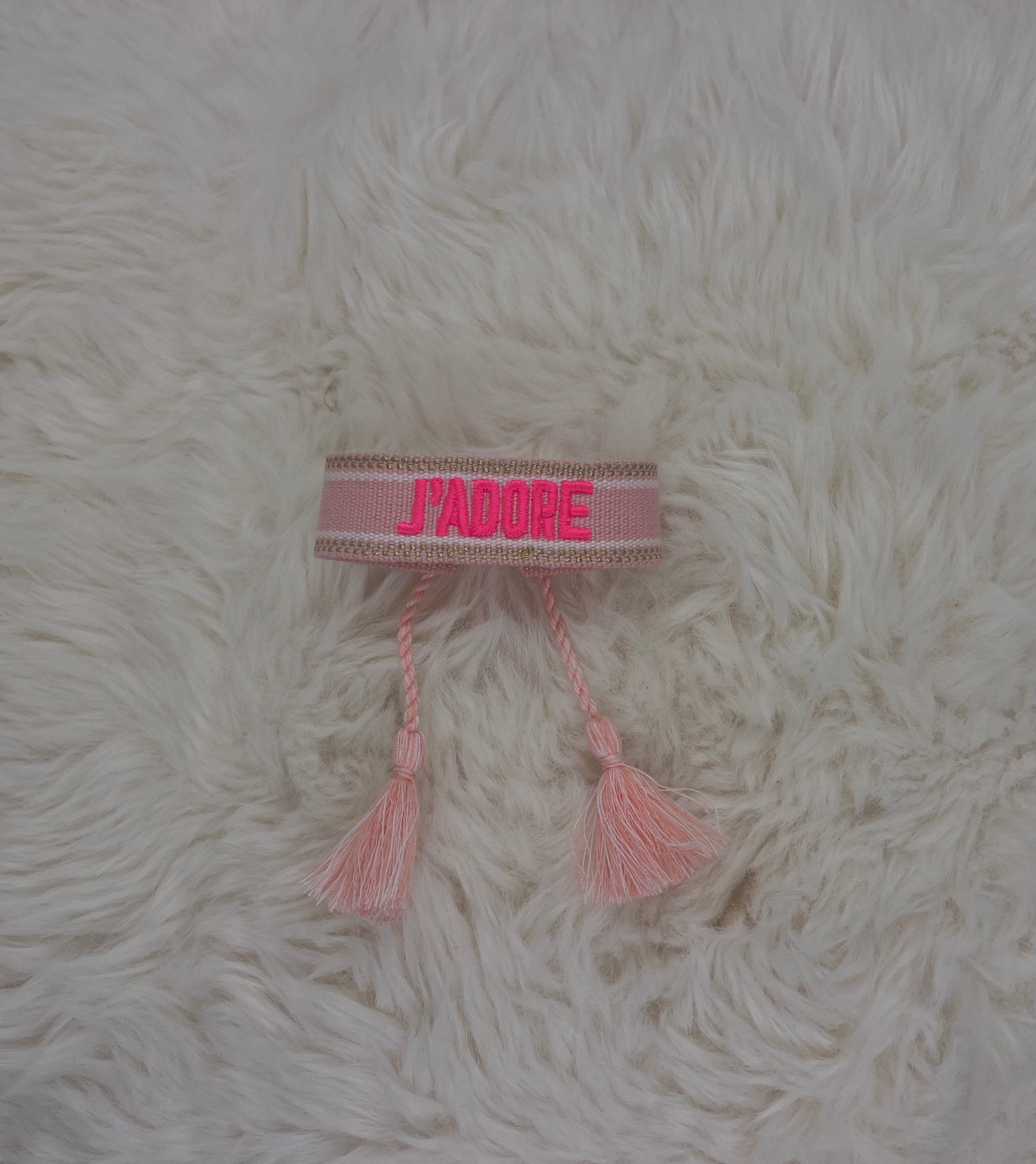Nos Bracelets "J'adore"