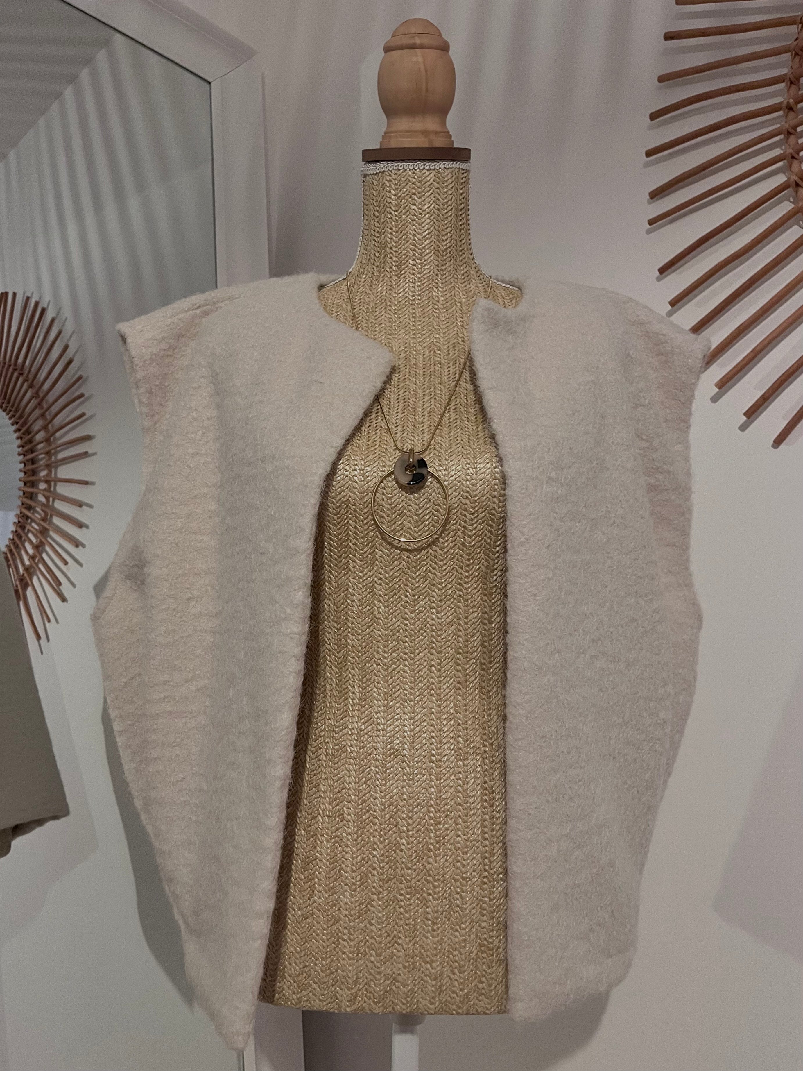 Gilet Douillet Style Bohème