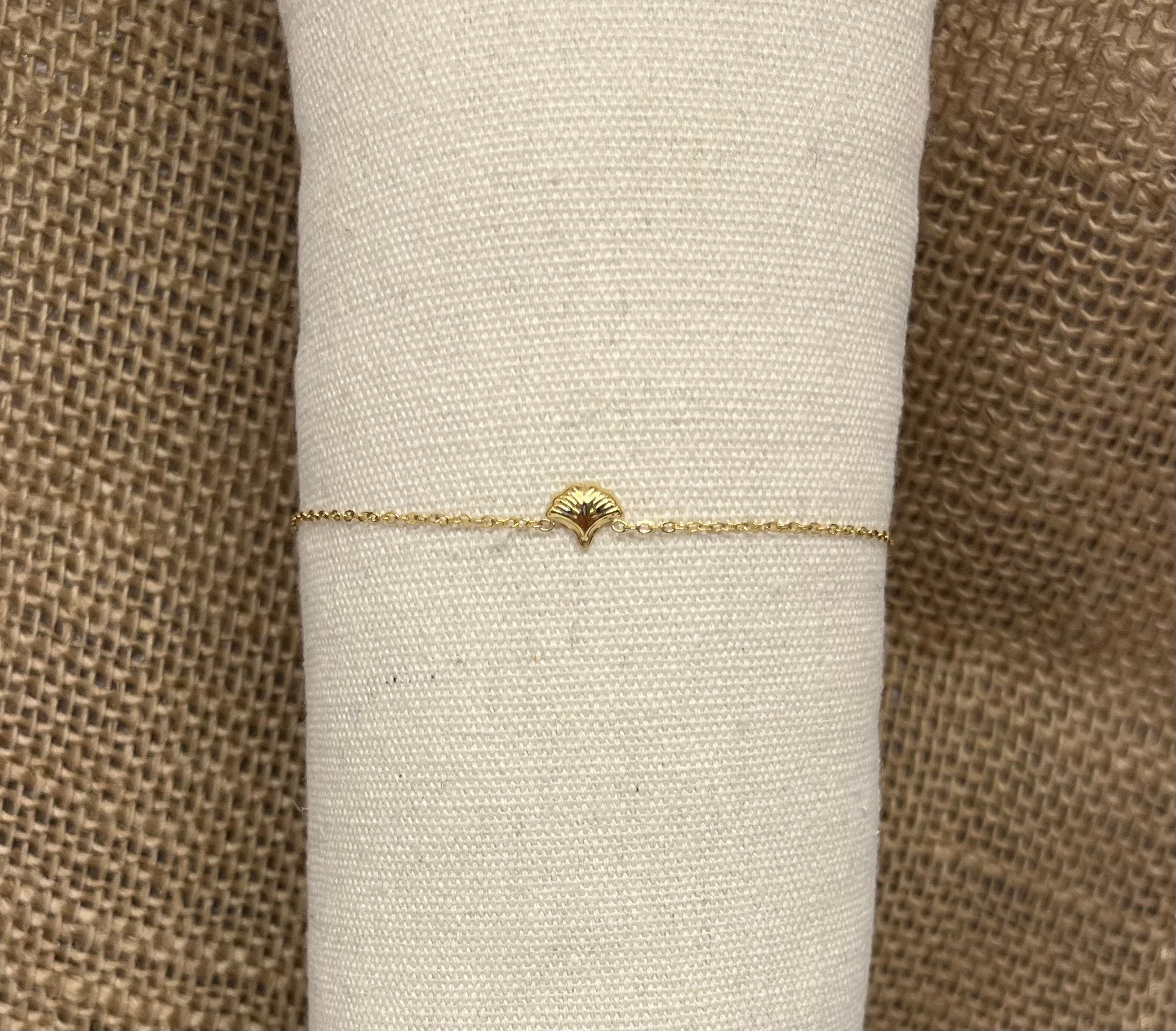 Bracelet - Coquillage Or