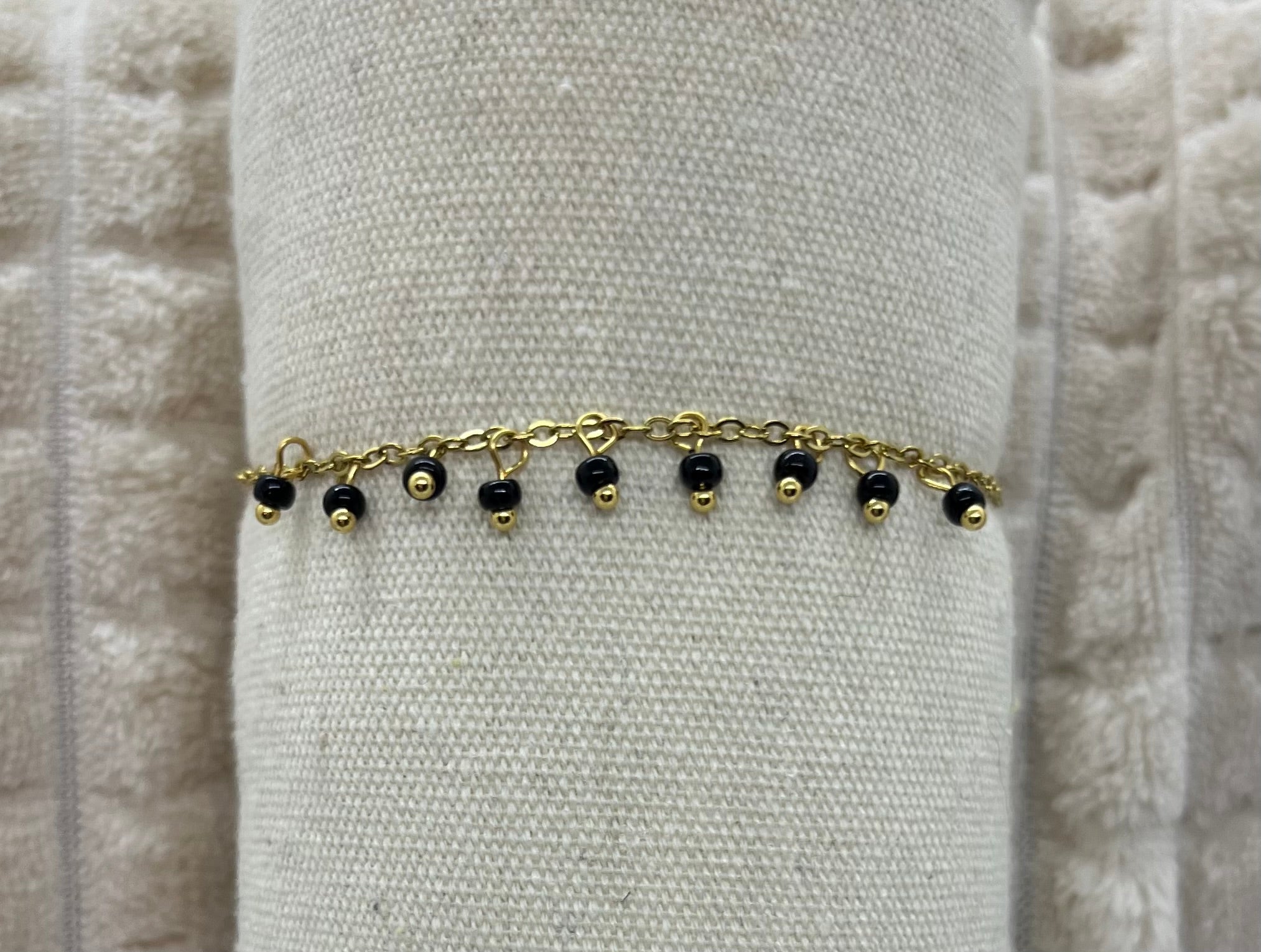 Bracelet - Perles Noire