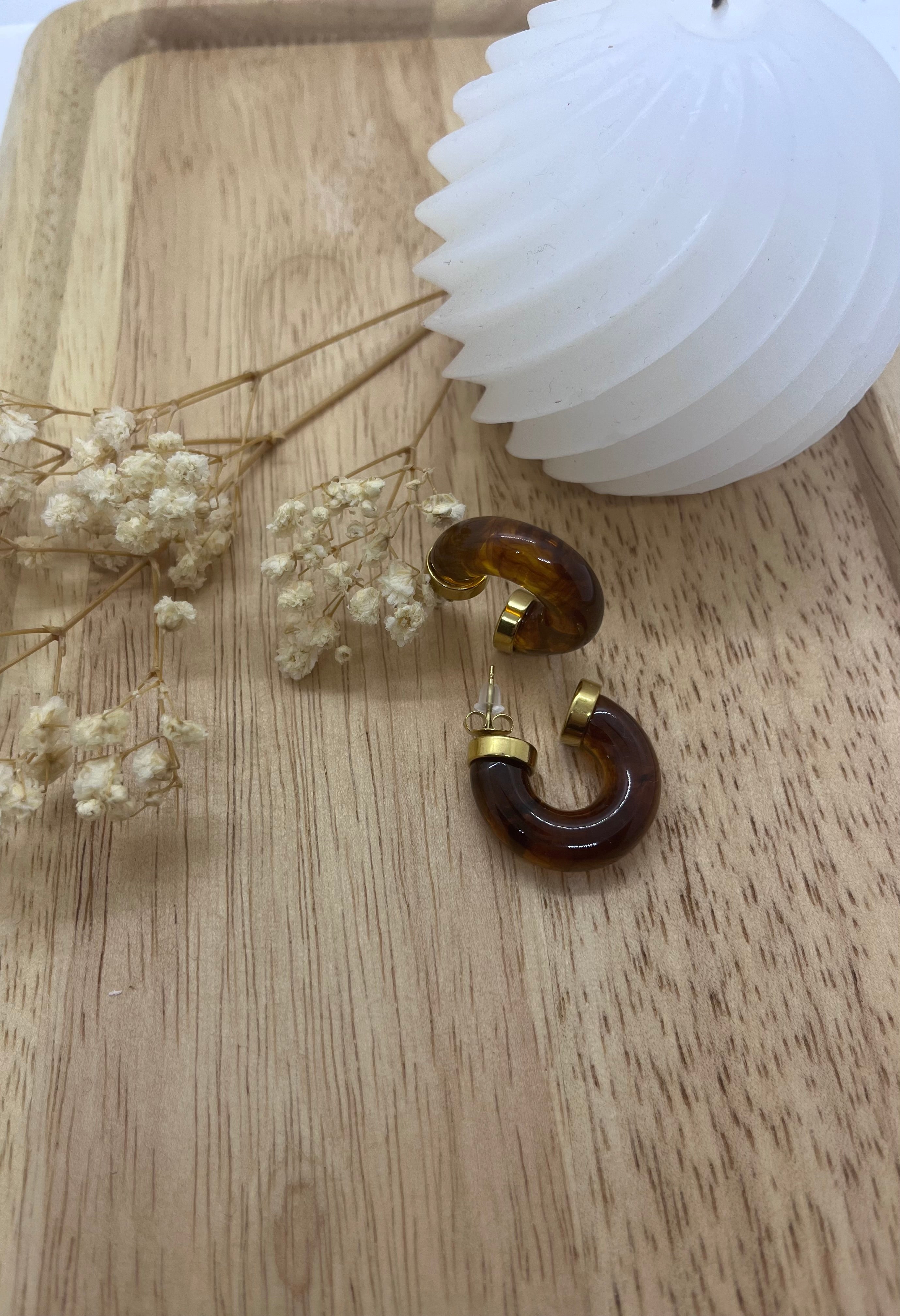 Boucles D'oreilles - Sage