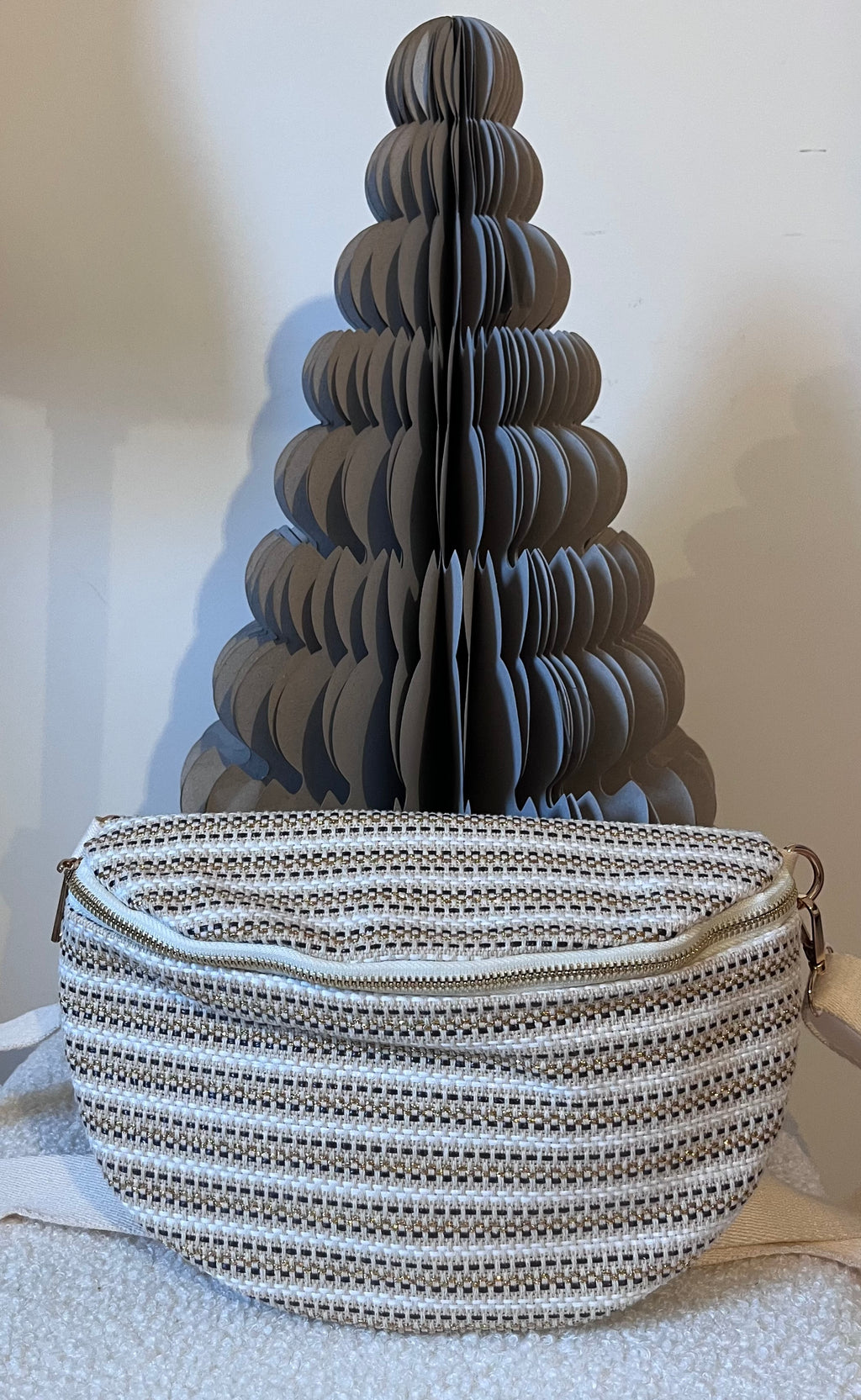 Sac Banane Rayé Compact