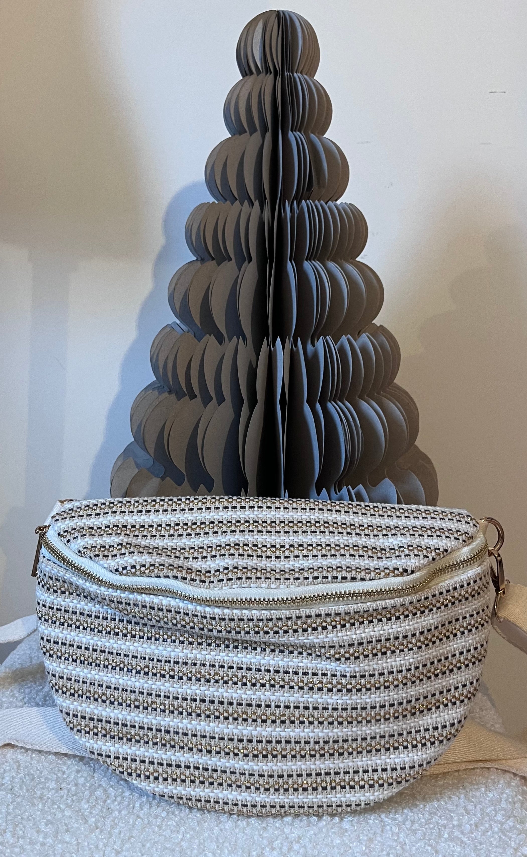 Sac Banane Rayé Compact